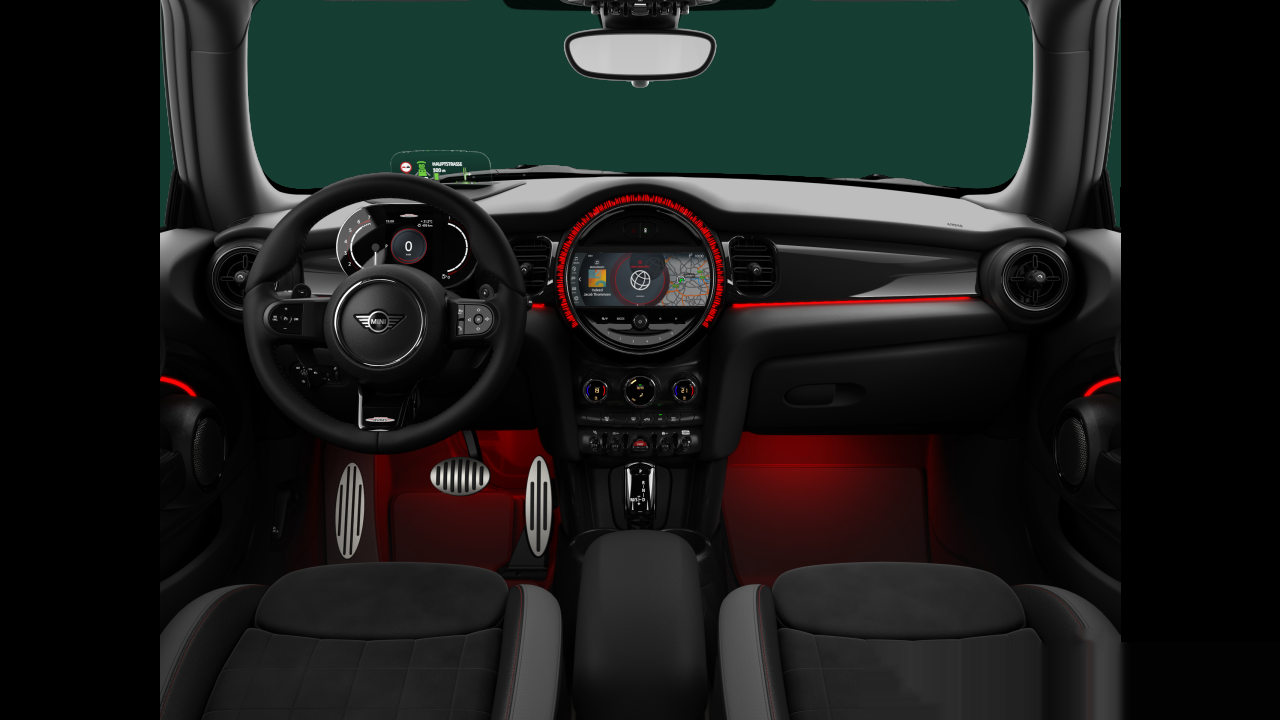 Interior of BMW MINI John Cooper Works (F56 (MUE)), VIN WMW71DH04N2R37000