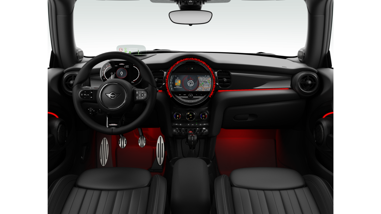Interior of BMW MINI John Cooper Works (F56 (MUE)), VIN WMW72DH0602P75599