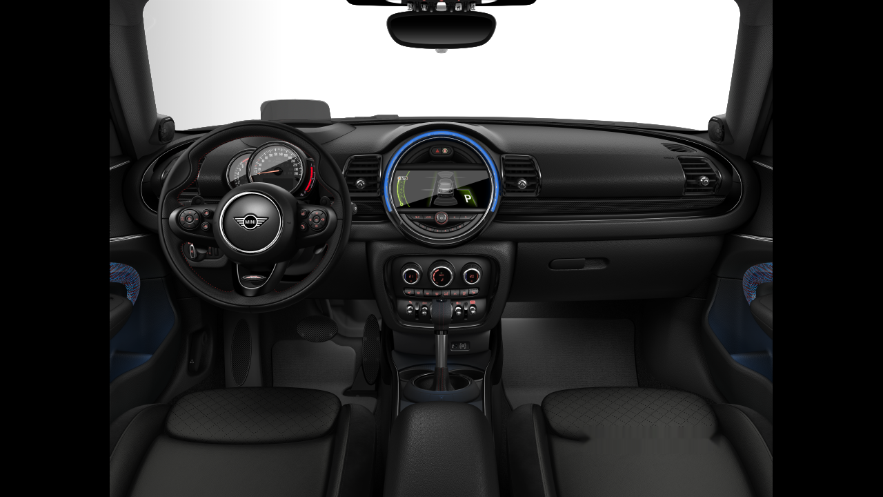 Interior of BMW MINI Cooper S ALL4 (F54), VIN WMWLU310102H49346