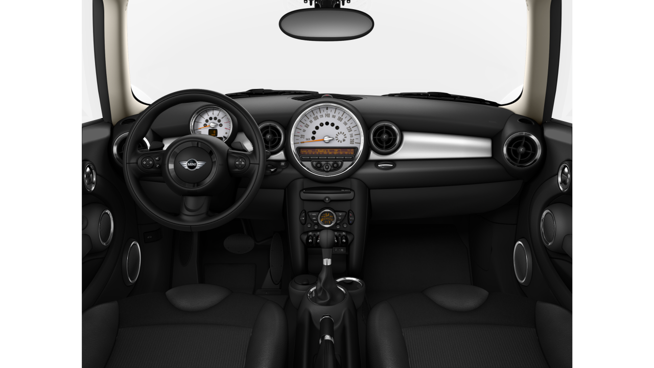 Interior of BMW MINI Cooper (R56 (MUE)), VIN WMWSU32000T629930