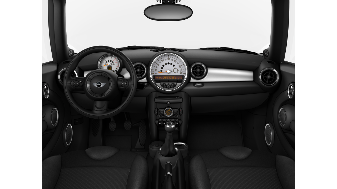 Interior of BMW MINI Cooper D (R56 (MUE)), VIN WMWSW32070T120170