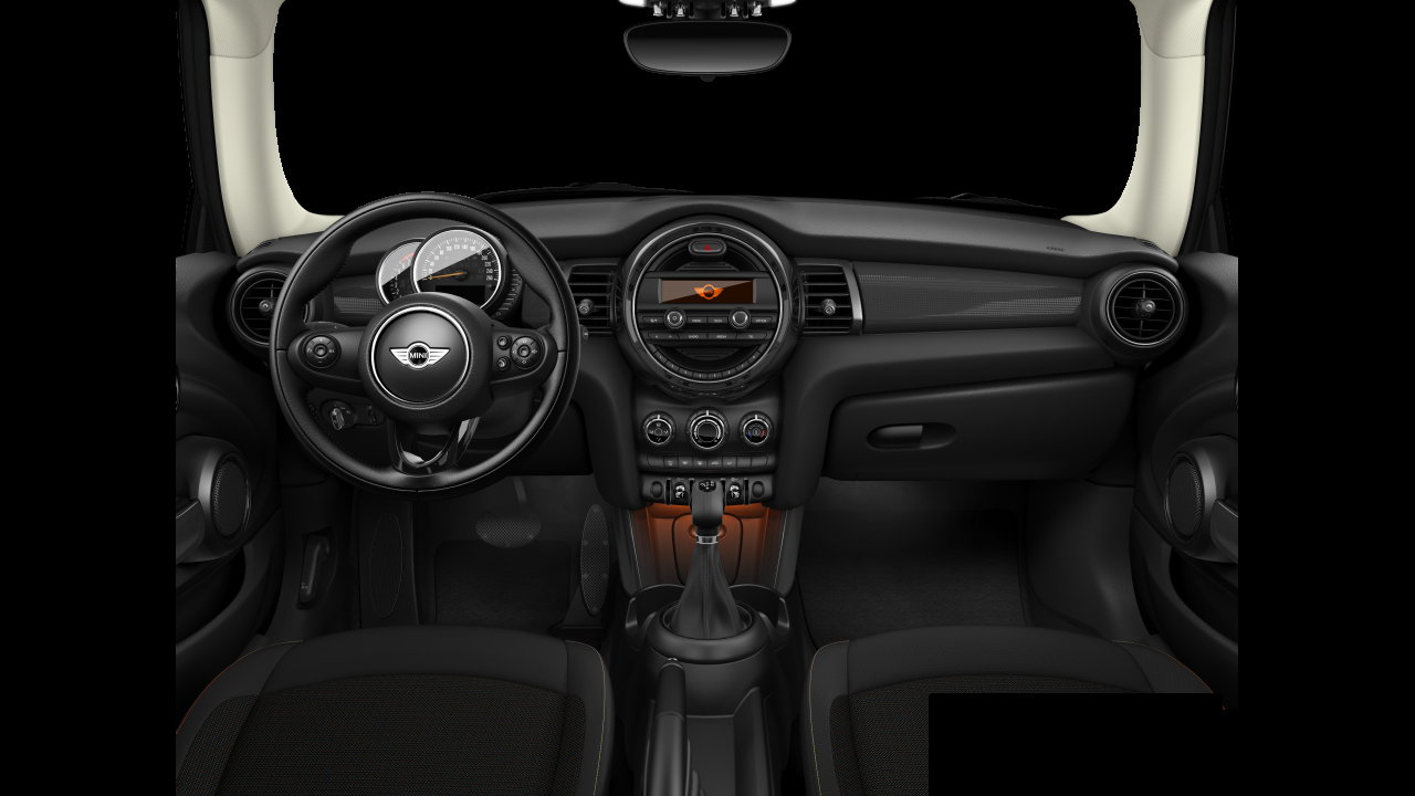 Interior of BMW MINI Cooper (F56), VIN WMWXM520303A54923
