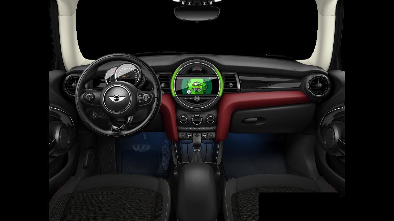 Interior of BMW MINI Cooper (F56), VIN WMWXM520702D00930