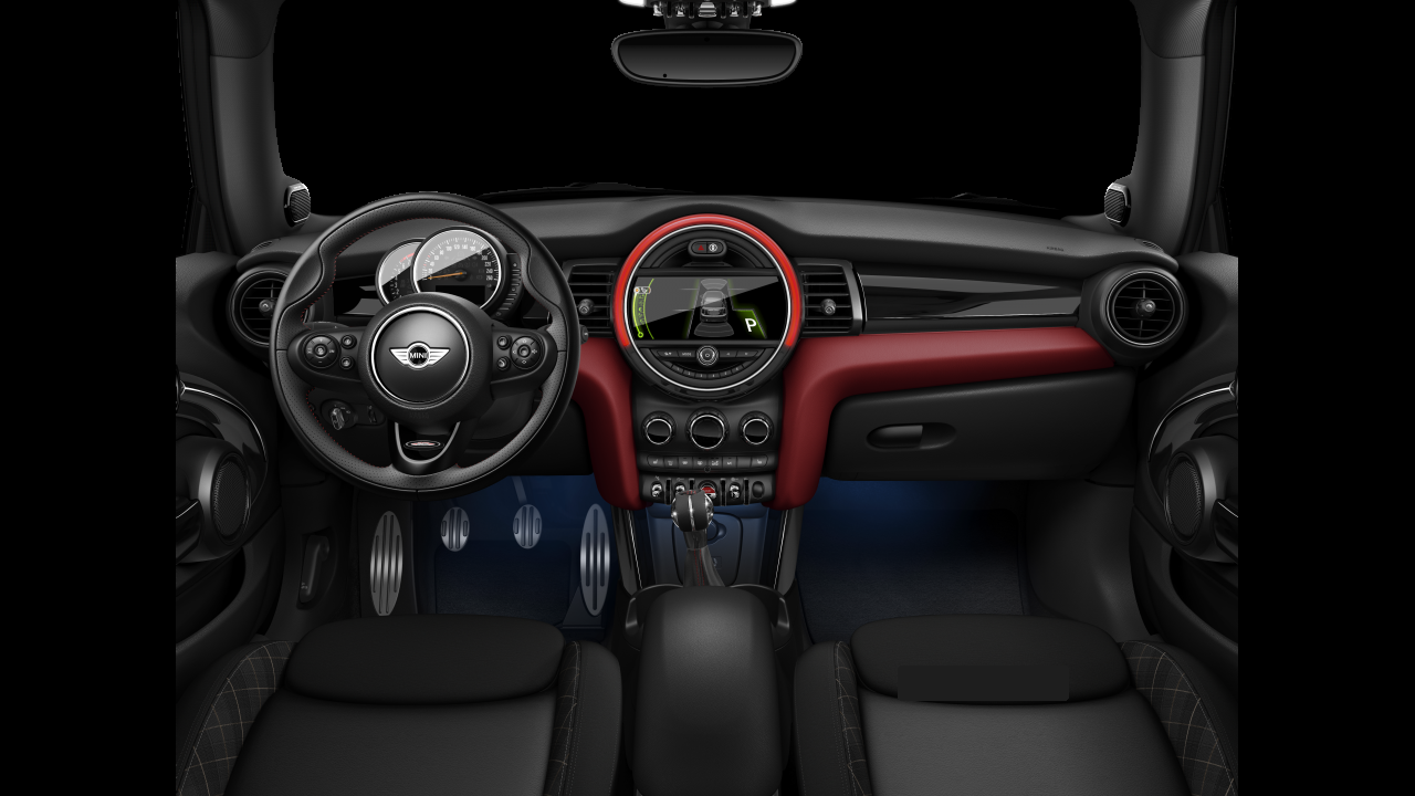 Interior of BMW MINI Cooper S (F56), VIN WMWXM710303B20786