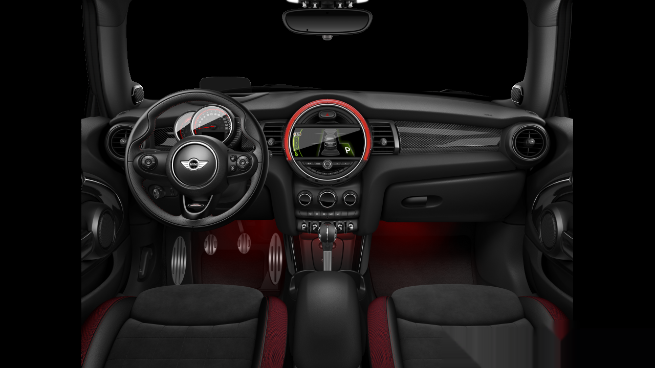 Interior of BMW MINI John Cooper Works (F56), VIN WMWXM92020T990777
