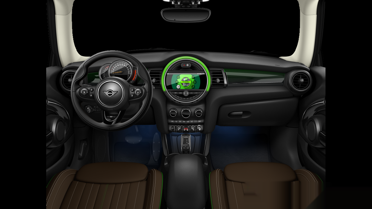 Interior of BMW MINI Cooper S (F56), VIN WMWXR510102L60699