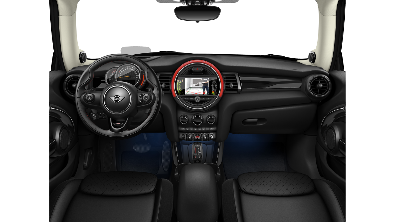 Interior of BMW MINI Cooper S (F56), VIN WMWXR52060TM85335