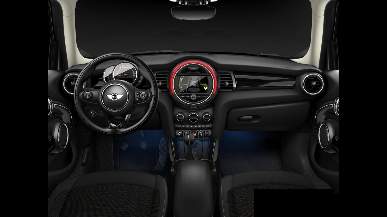 Interior of BMW MINI Cooper (F55), VIN WMWXS520302D20663