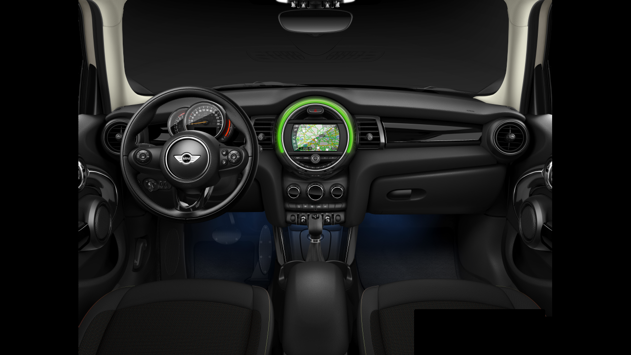 Interior of BMW MINI Cooper (F55), VIN WMWXS520902G83923