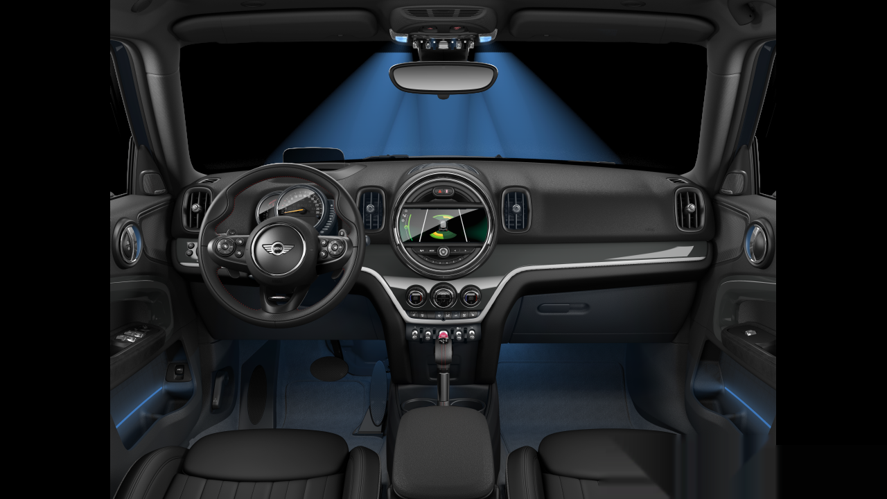 Interior of BMW MINI Cooper SD ALL4 (F60), VIN WMWYU520903D54857