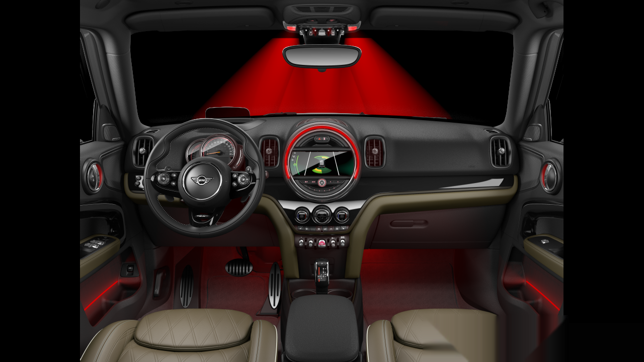 Interior of BMW MINI John Cooper Works ALL4 (F60), VIN WMWYZ920303L12965